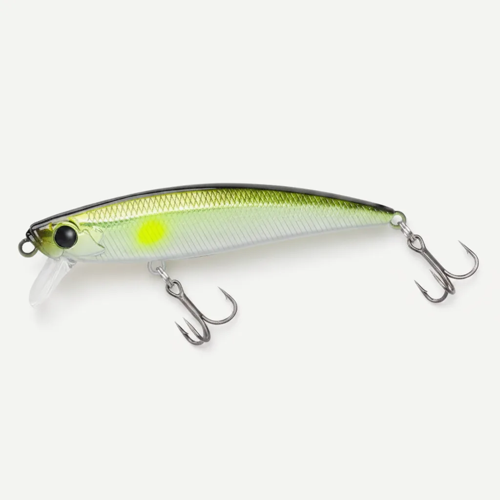 TSURINOYA Trout Plug INTRUDER 71S Sinking Fishing Lure 71mm 10g Long Casting Crankbait Pike Bass High Speed Jerkbait Min