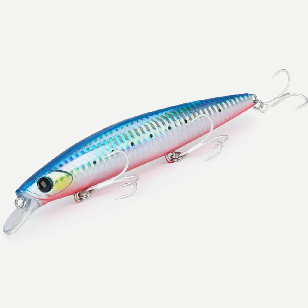 TSURINOYA 135S Fishing Lure Sinking Minnow BAYONET 135mm 26.4g Saltwater Long Casting Professional Lures Seabass Hard Ba
