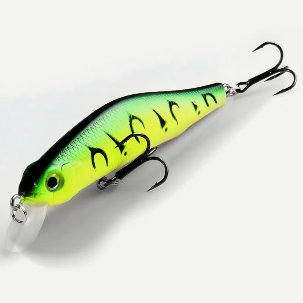 Bearking 80mm Minnow Crankbait with Magnetic Weight Transfer