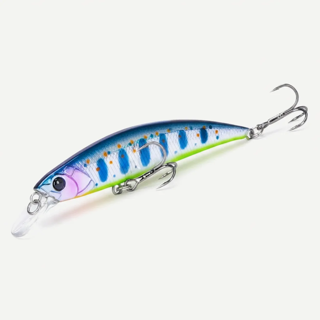 TSURINOYA 80S 12g Sinking Minnow Fishing Lure DW96 8cm Large Trout Pike Rockfish Hard Bait Jerkbait Freshwater Saltwater