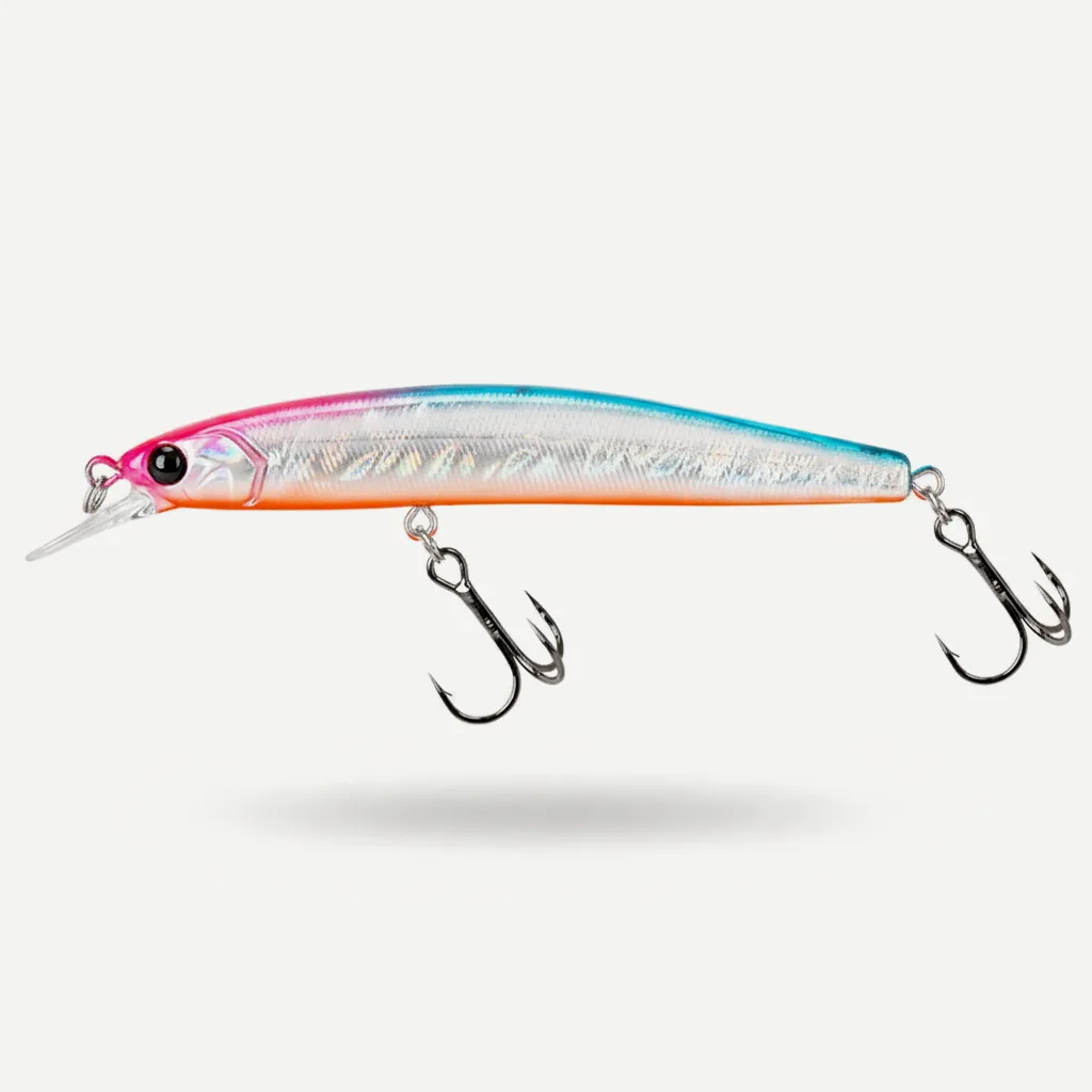 TSURINOYA 100SP Suspending Minnow Fishing Lure DW70 100mm 9.5g Jerkbait Pike Bass Crankbait Wobbler Hard Bait  fishing g