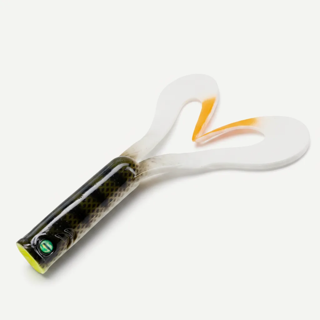 Hunthouse Twin Tail Trailer Soft Fishing Lure Silicone Spinning 145/175mm 21.7/36.7g PVC For Pike Barsch Zander Fish Acc
