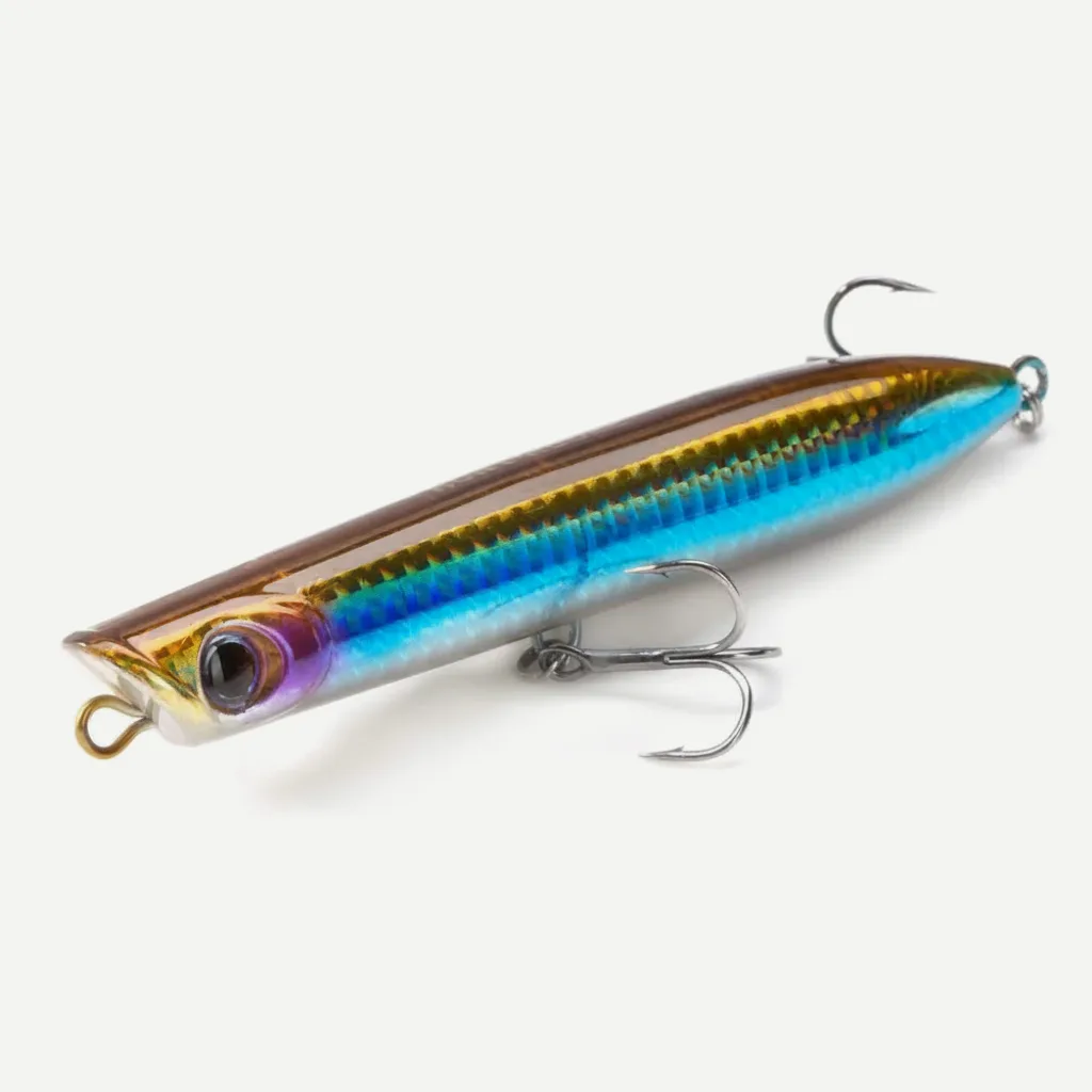 Hunthouse Floating Surface Popper Spinning Topwater Fishing Lure 130mm/30g Pencil Bait Wobbler WTD Saltwater For Bass Ar