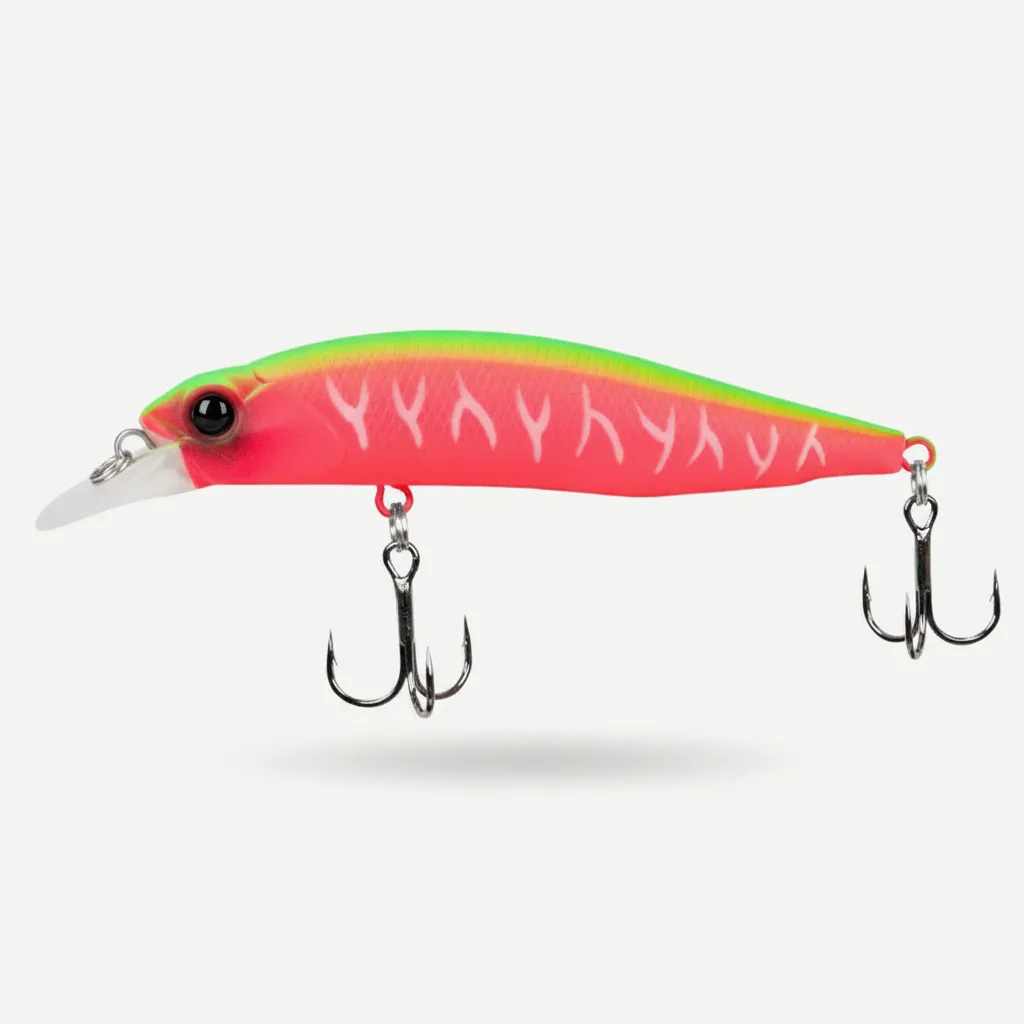 TSURINOYA Jerkbait DW101 77mm 8.5 Suspending Minnow Fishing Lure 77SP Artificial Hard Baits Movement System Pike Fishing