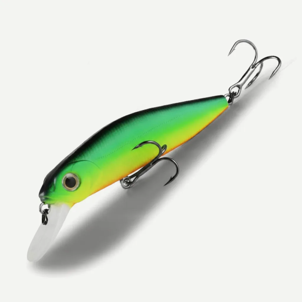 BEARKING 78mm Minnow Wobbler Diving Crankbait for Bass