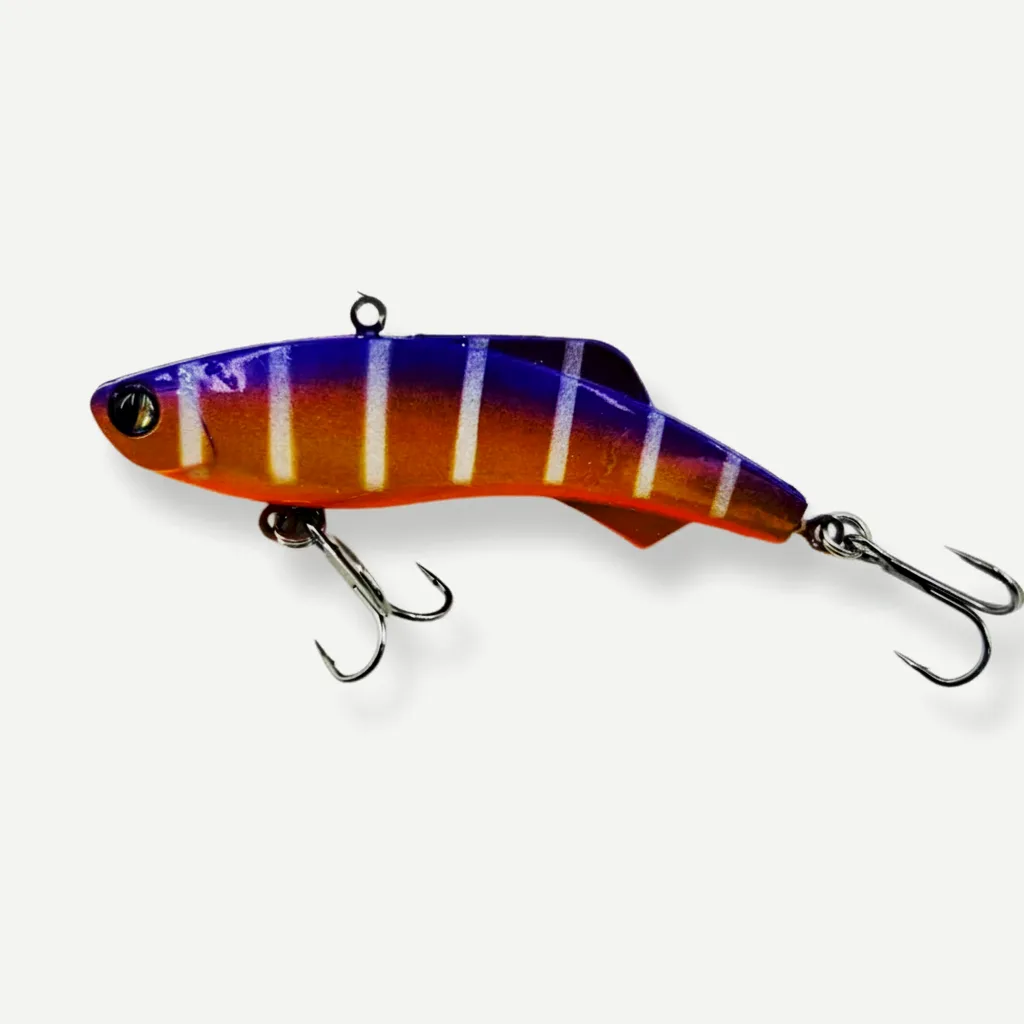 TSUYOKI Dozo 93S Silicone Rattlin Vib Ice Fishing Lure,16g/23g/30g Sinking Baguette Bait, Madness Shiriten Vibe 93 SL Vi