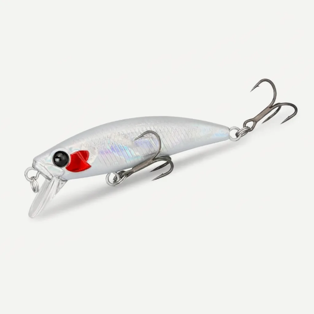 TSURINOYA Intruder 51S Sinking Minnow Stream Fishing Lure 51mm 5.8g Artificial Hard Bait For Trout Ajing Jerkbait River 