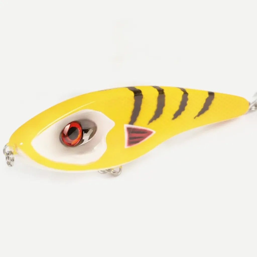Hunthouse Musky Buster Jerkbait Fishing Lures 115mm 32g Vib Bait Slow Sinking Jerkbaits Fishing Tackle For Sea Bass Pike