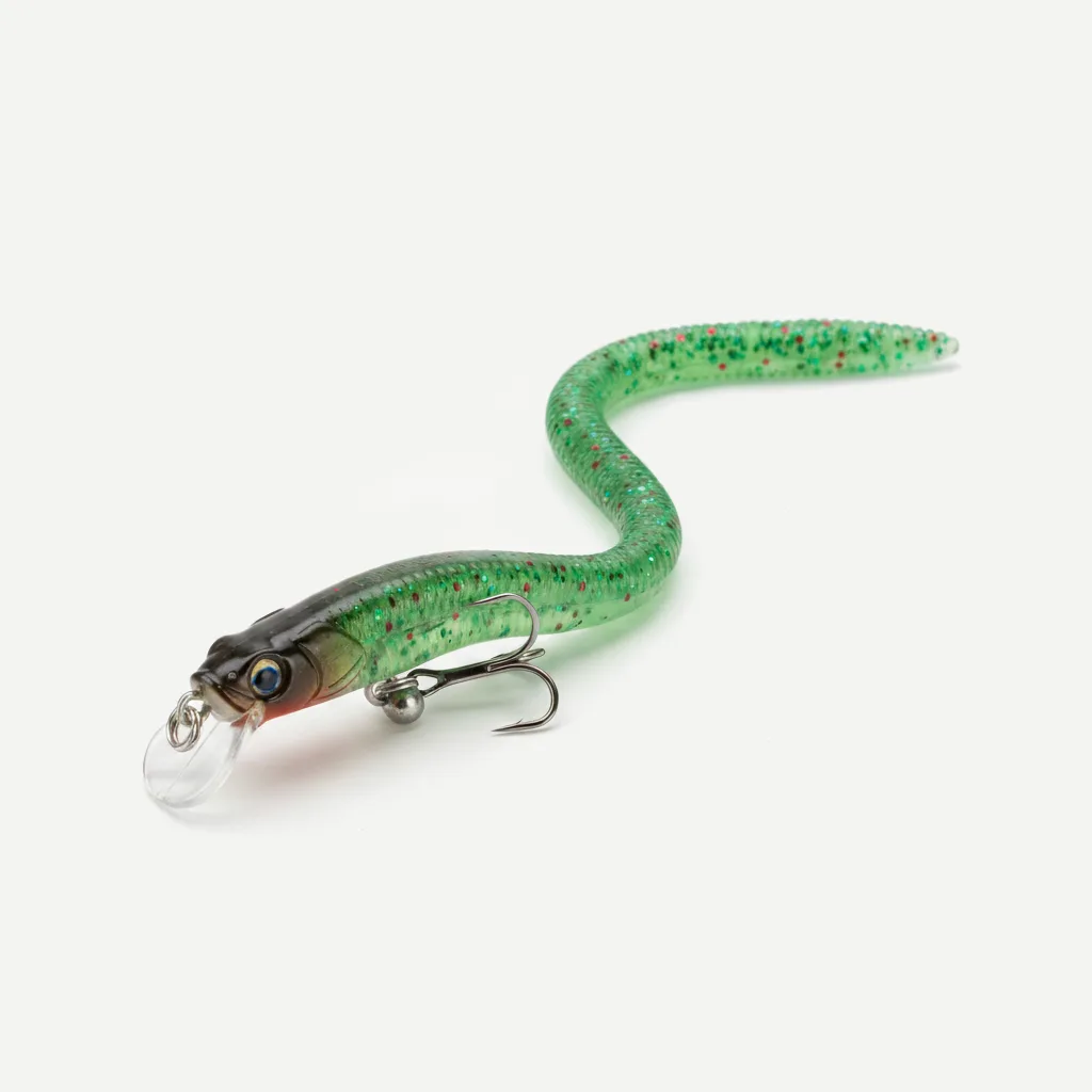 Kingdom Earthworm Soft Plastic Worm for Bass