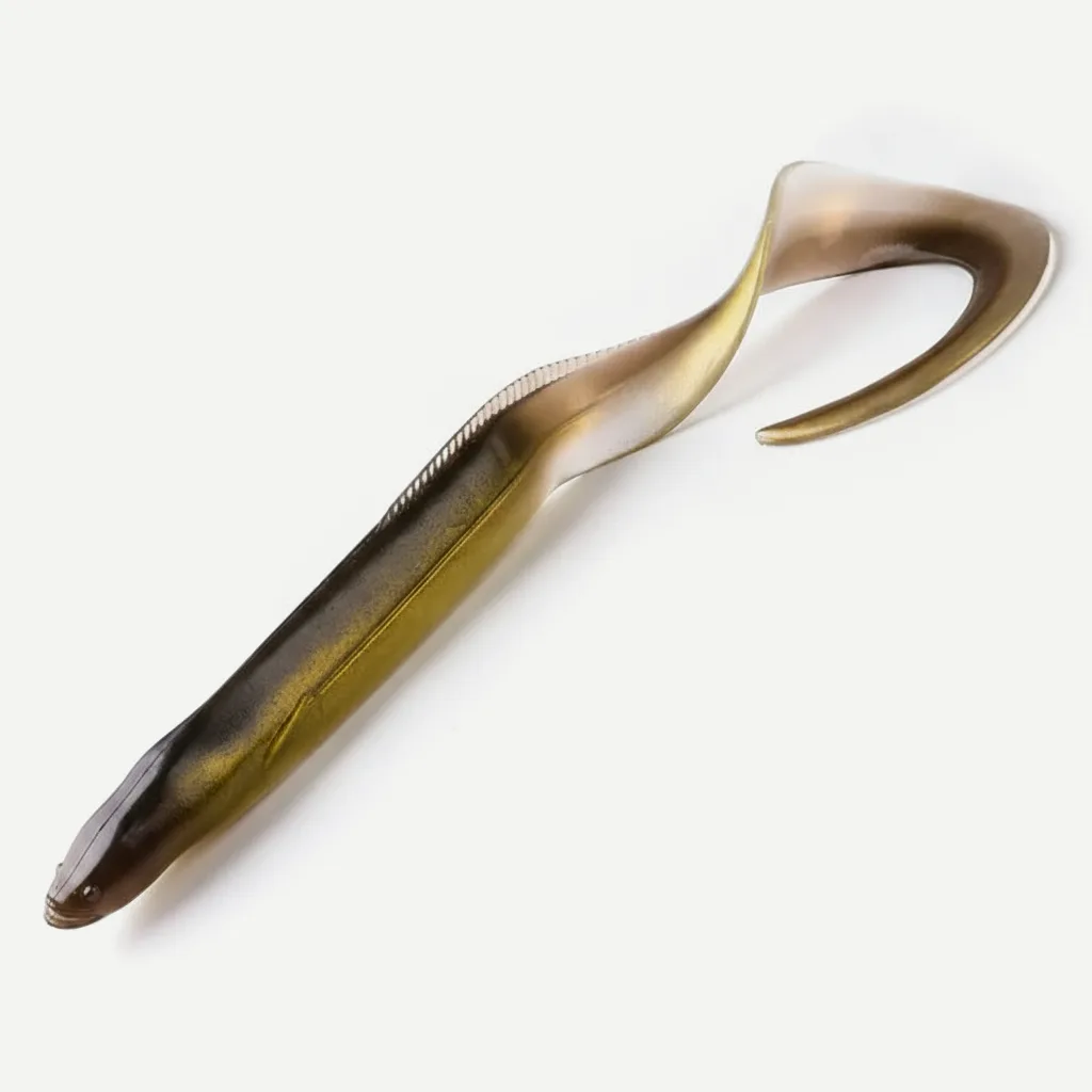 Bearking Eel Soft Swimbait with Curl Tail