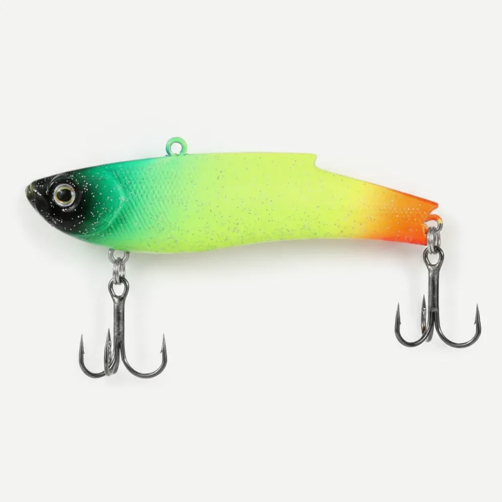 TSUYOKI Spinning Rattlin Vibration Ice VIB Lure, Wobbler, Ima Bait, Bassday Range Vibe, 70 Balance Rattin Lures, 23g, 33