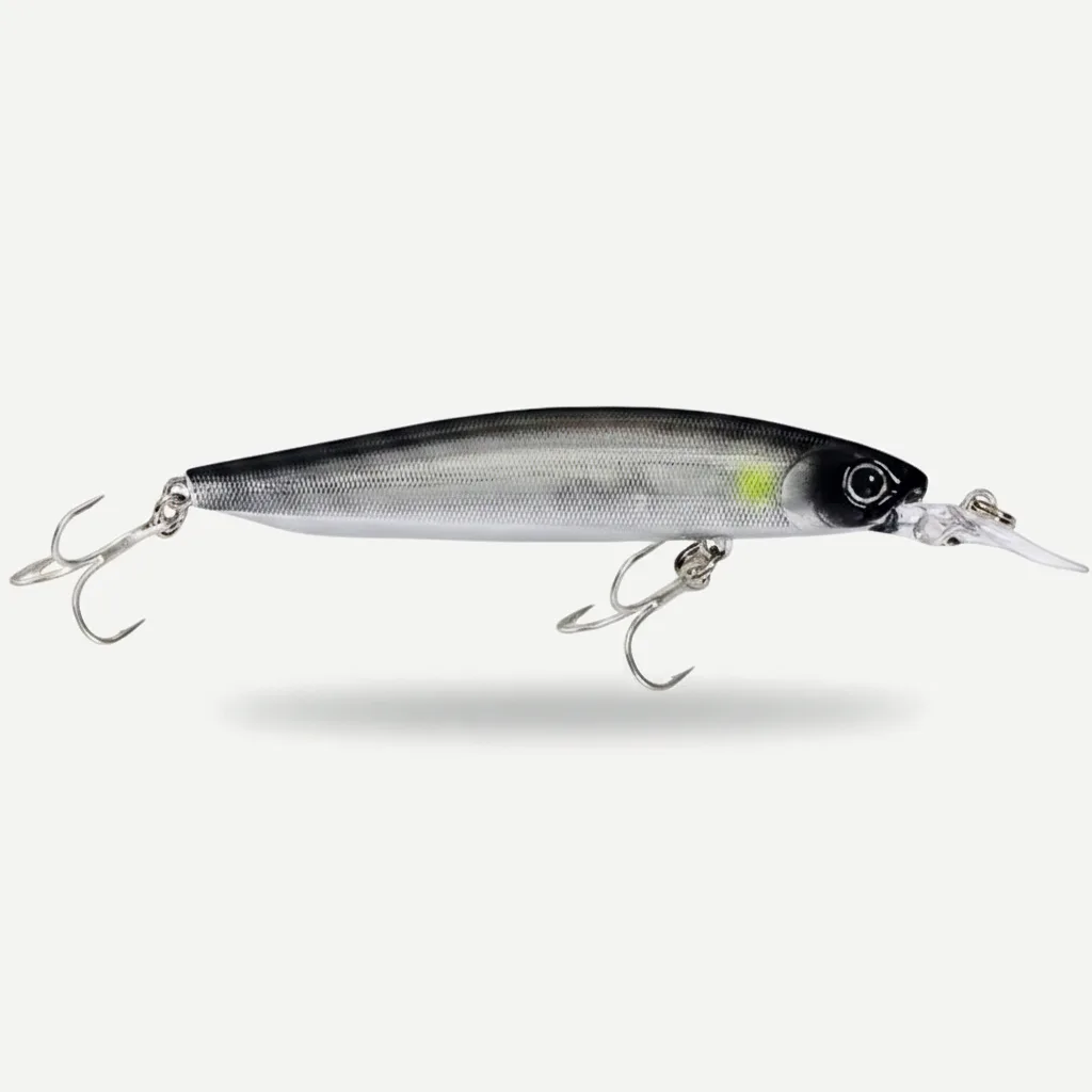 TSUYOKI Jerkbait Wobbler Fishing Lures Cherry Blood Deep Minnow 90mm 10g Artificial Hard Bait Jerk Bass Pike Trout Smith