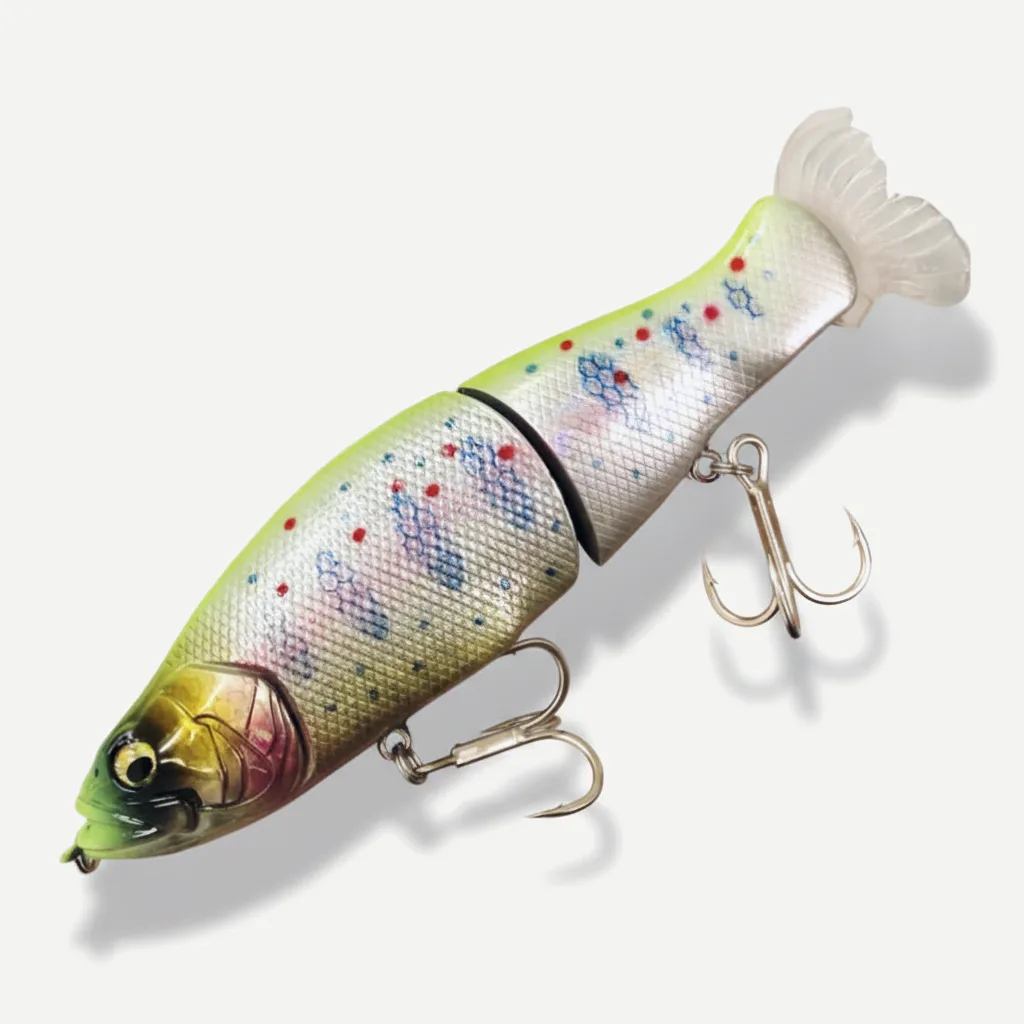 TSUYOKI Swimbait Fishing Lure 135mm 28g Slow Sinking Joint Bait Wobbler Artificial Hard Bait Bass Pike Sea Fishing Bigmo