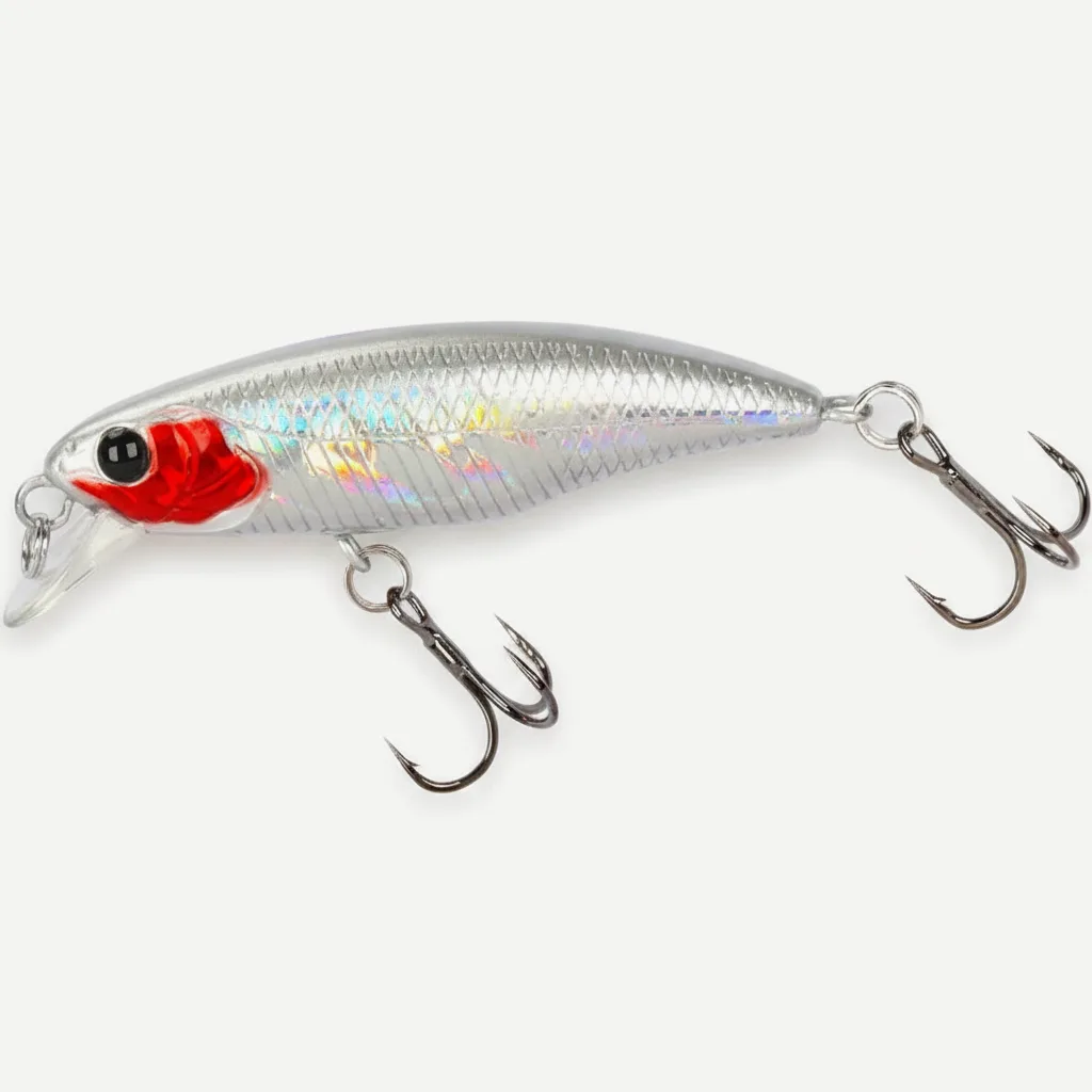 TSURINOYA Fishing Lure DW69 Sinking Minnow Hard Bait 48S 48mm 3.3g Fishing Wobblers Jerkbait Bass Trout Lure Swimbait