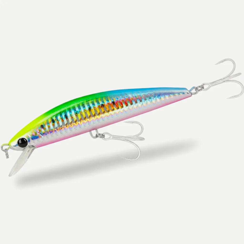 TSURINOYA 120S Sinking Minnow 12cm 40g DW37 Saltwater Hard Boat Fishing Lure Artificial Minnow Bait with Treble Hooks Wo