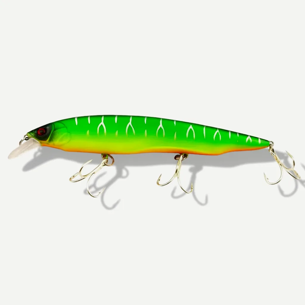 TSUYOKI Barracuda Lures 160mm 30g Minnow Wobbler Kanata 160F Saltwater Minnows Jerkbaits Floating Magabass Kanata Ayu 16