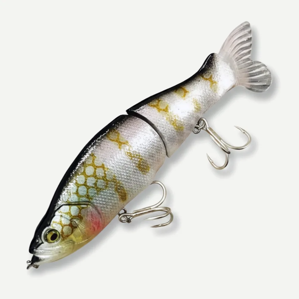 TSUYOKI Swimbait Fishing Lure 135mm 28g Slow Sinking Joint Bait Wobbler Artificial Hard Bait Bass Pike Sea Fishing Bigmo
