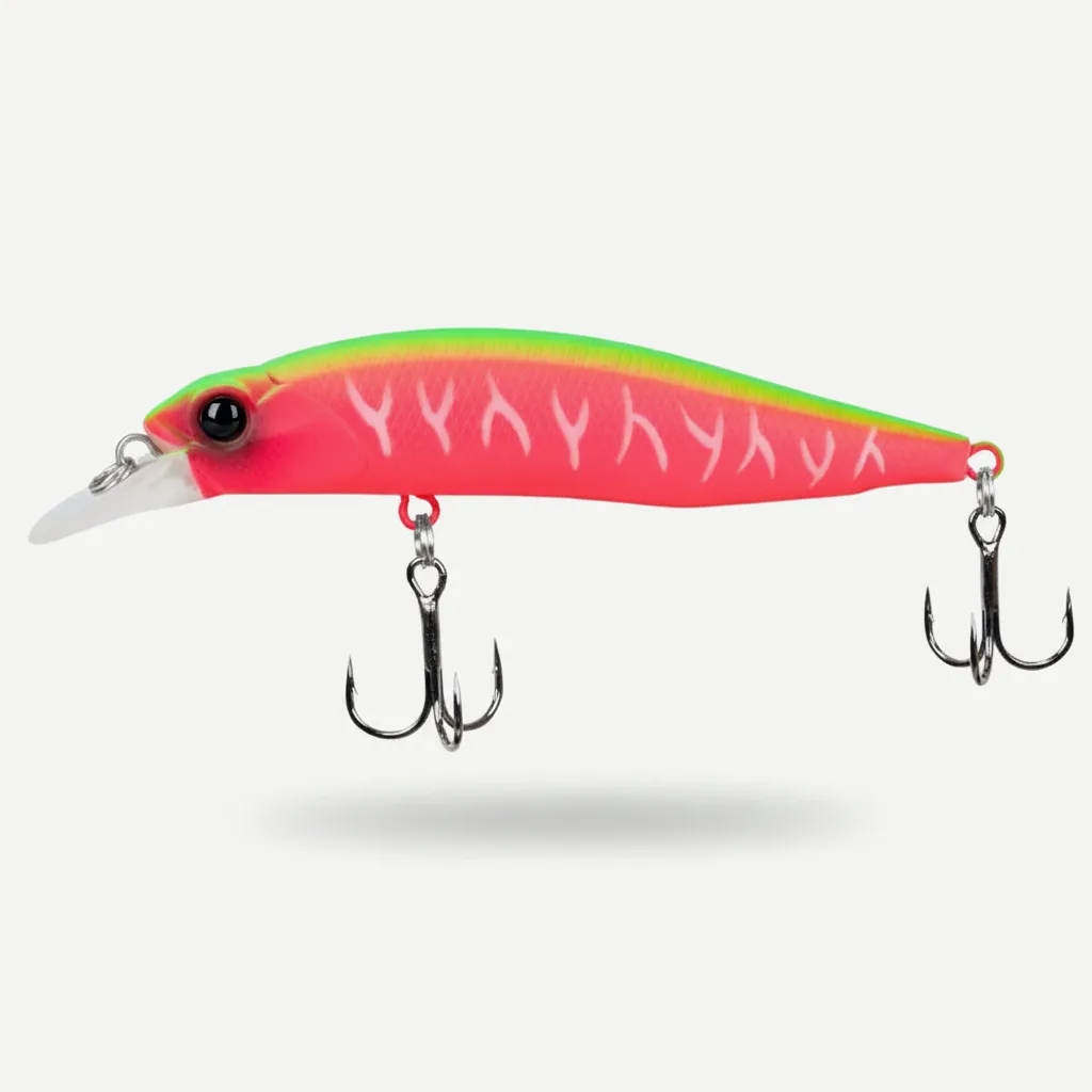 TSURINOYA 77SP Jerkbait Suspending Minnow Fishing Lure DW101 77mm 8.5g 0.7-0.9m Pike Bass Artificial Hard Baits Wobbler 