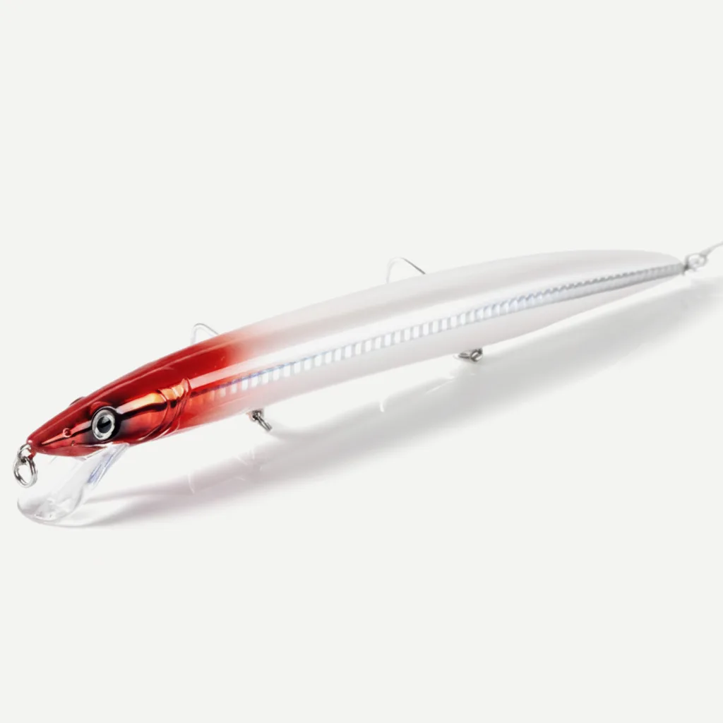 Hunthouse Sandeel Jerk Minnow Fishing Lures 143mm 173mm 208mm Long Casting Floating Lure Hard Bait Jerkbaits Pesca Fish 
