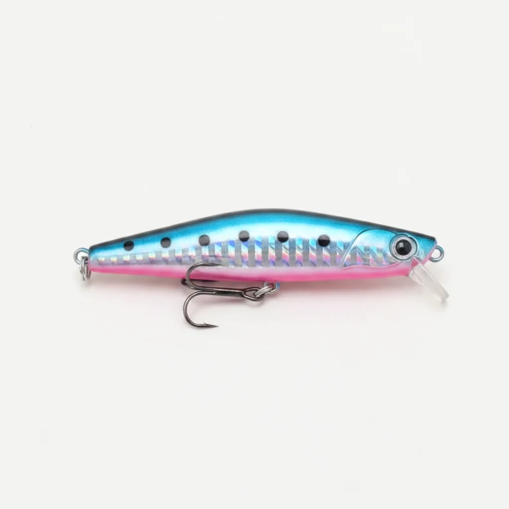 TSUYOKI Sinking Pencil Popper Lure 80mm 18g Japan Fishing Lure Ima Yoichi 80 Stickbait Wobbler for Barracuda SeaBass Blu