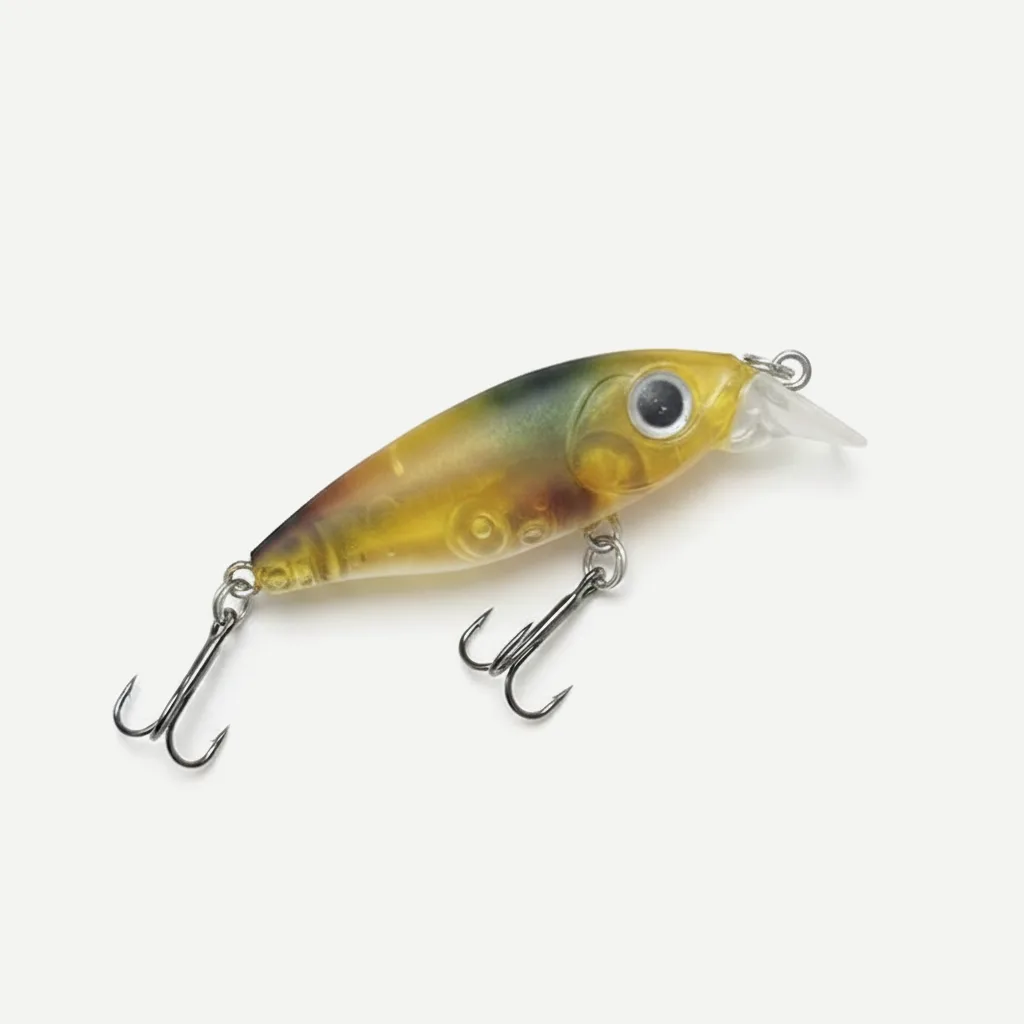 TSUYOKI 45mm 4g Floating Mini Minnow Fishing Lures Smith Artificial Baits for Pesca Bass Sunfish Gunship 45F Fishing Acc