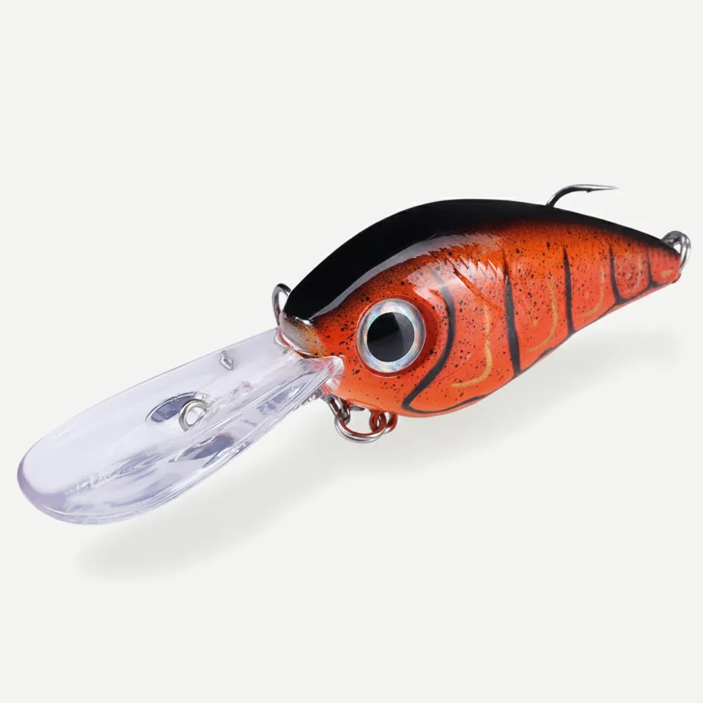 Hunthouse Crankbait Fishing Lure 60mm/13g 75mm/18g Long Lip Hard Crank Floating Bait For Seabass Deep Diving Wobbler LW9