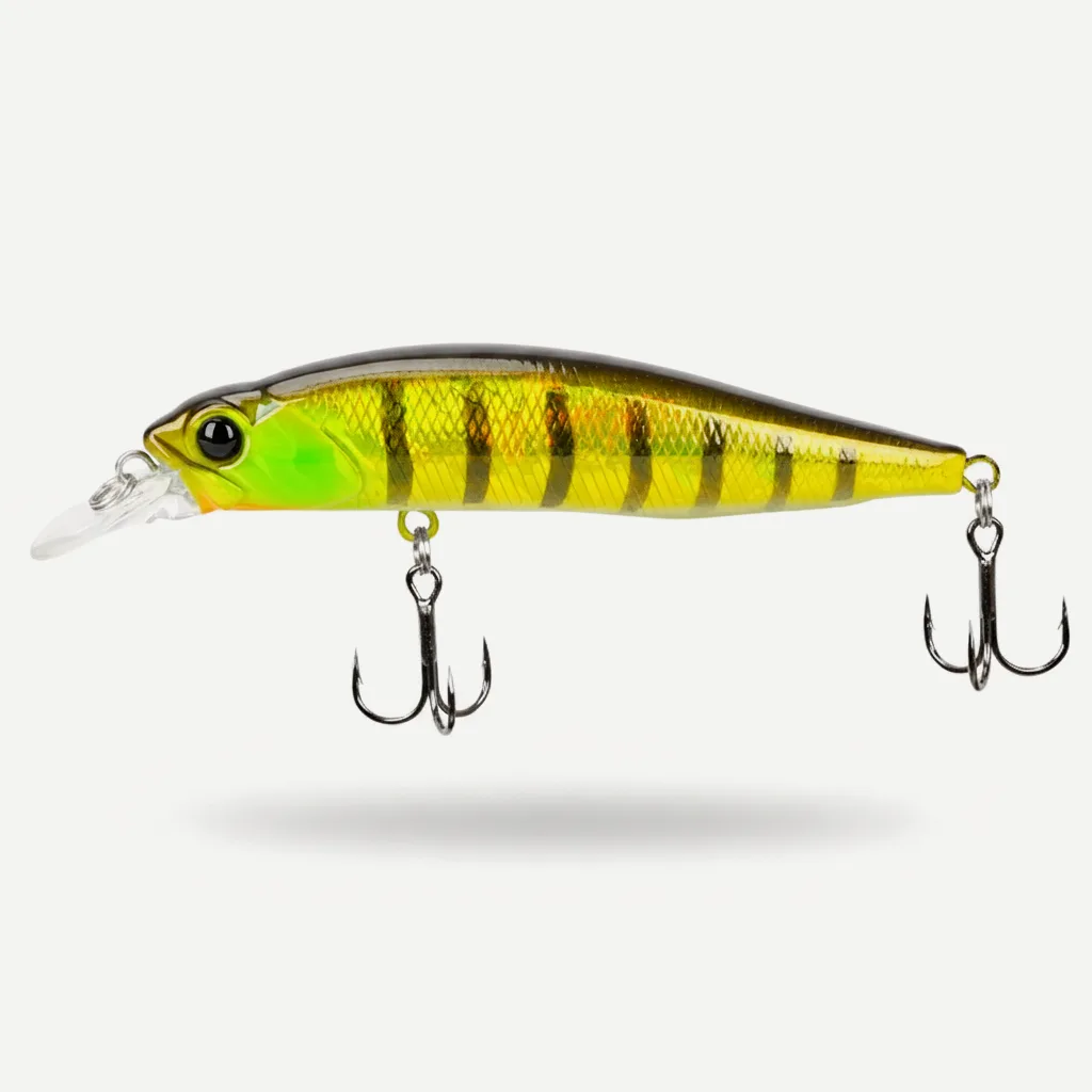 TSURINOYA Jerkbait DW101 77mm 8.5 Suspending Minnow Fishing Lure 77SP Artificial Hard Baits Movement System Pike Fishing