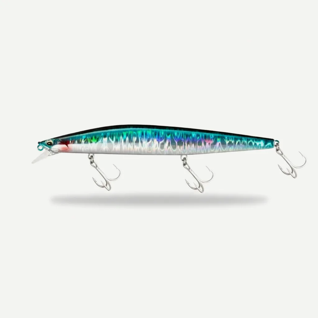TSUYOKI Sinking Minnow Fishing Lures Black Bass Pike Artificial Tungsten Jerkbait Wobbler Silent Assassin 140S DW92 140m