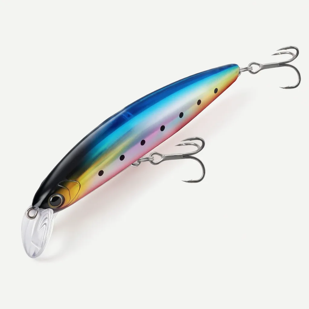 Kingdom Sinking Minnow Jerkbait, Long-Cast Bass Lure