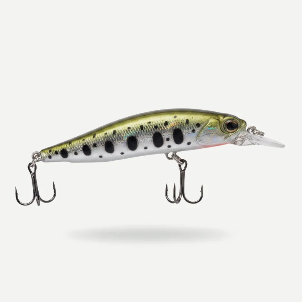 TSUYOKI Minnow 6.3cm 5g Suspending Jerkbait Stream Lures Artificial Baits for Bass Trout Duo Realis Rozante 63SP Fishing