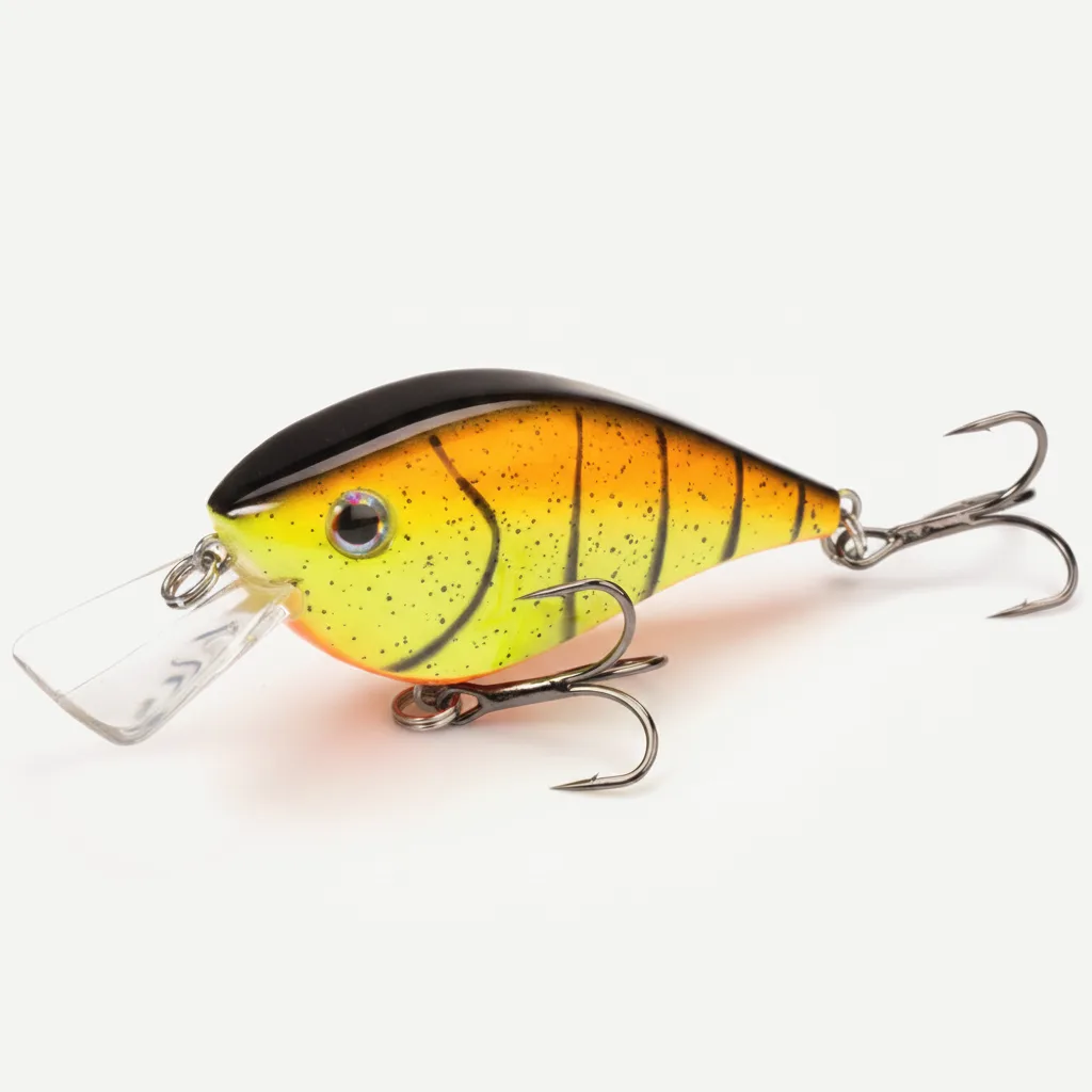 Hunthouse Fishing Lures Hard Baits Crankbait Floating 65mm 16.5g KVD 2.5 Squarebill Wobblers Swimbait For Pike Bass Trou