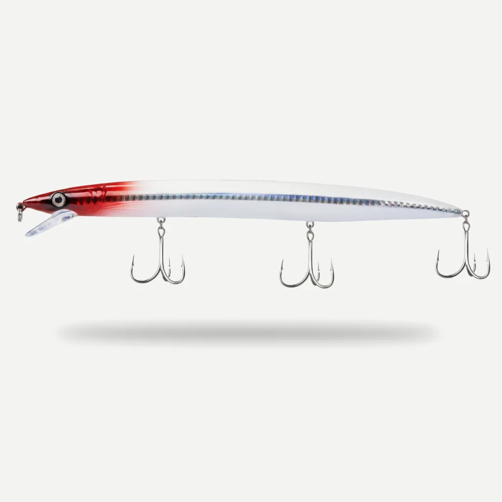 Hunthouse Minnow Fishing Lures Long Casting Floating 143mm/14g 173mm/23g 208mm/33g Sandeel Jerkbait Seabass Bait Fish Ta
