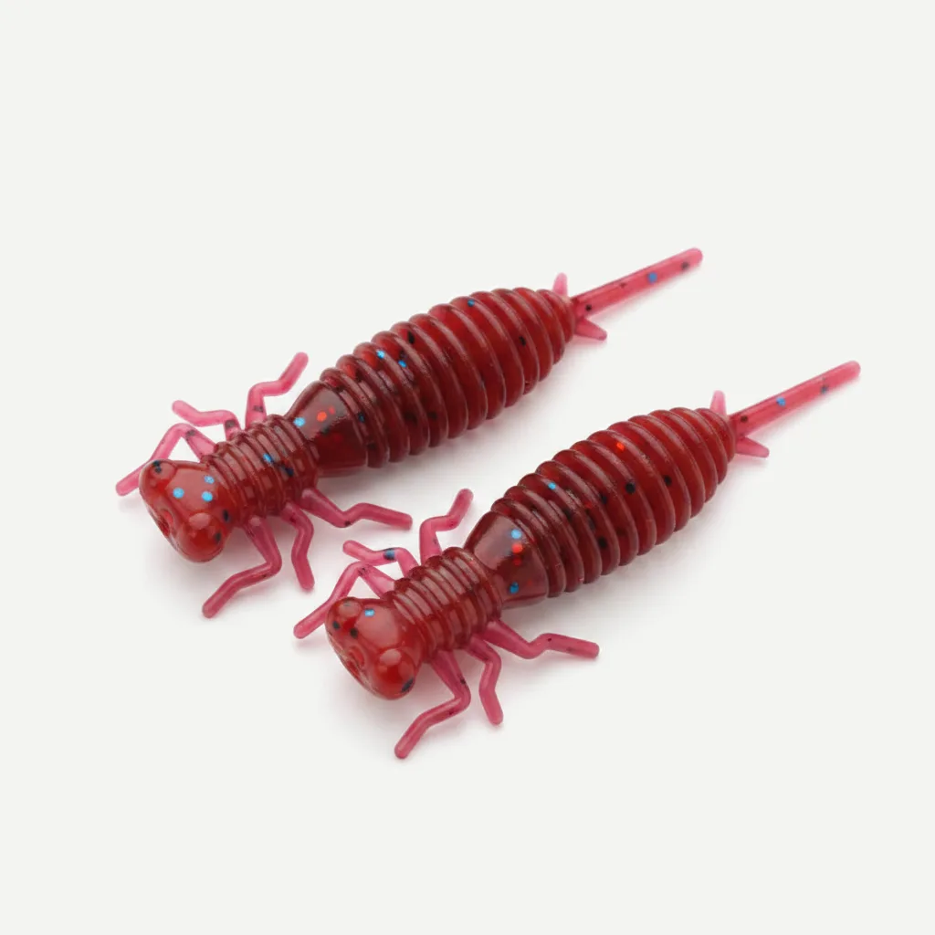 MEREDITH Larva Soft Plastic Bait - Segmented Nymph Lure