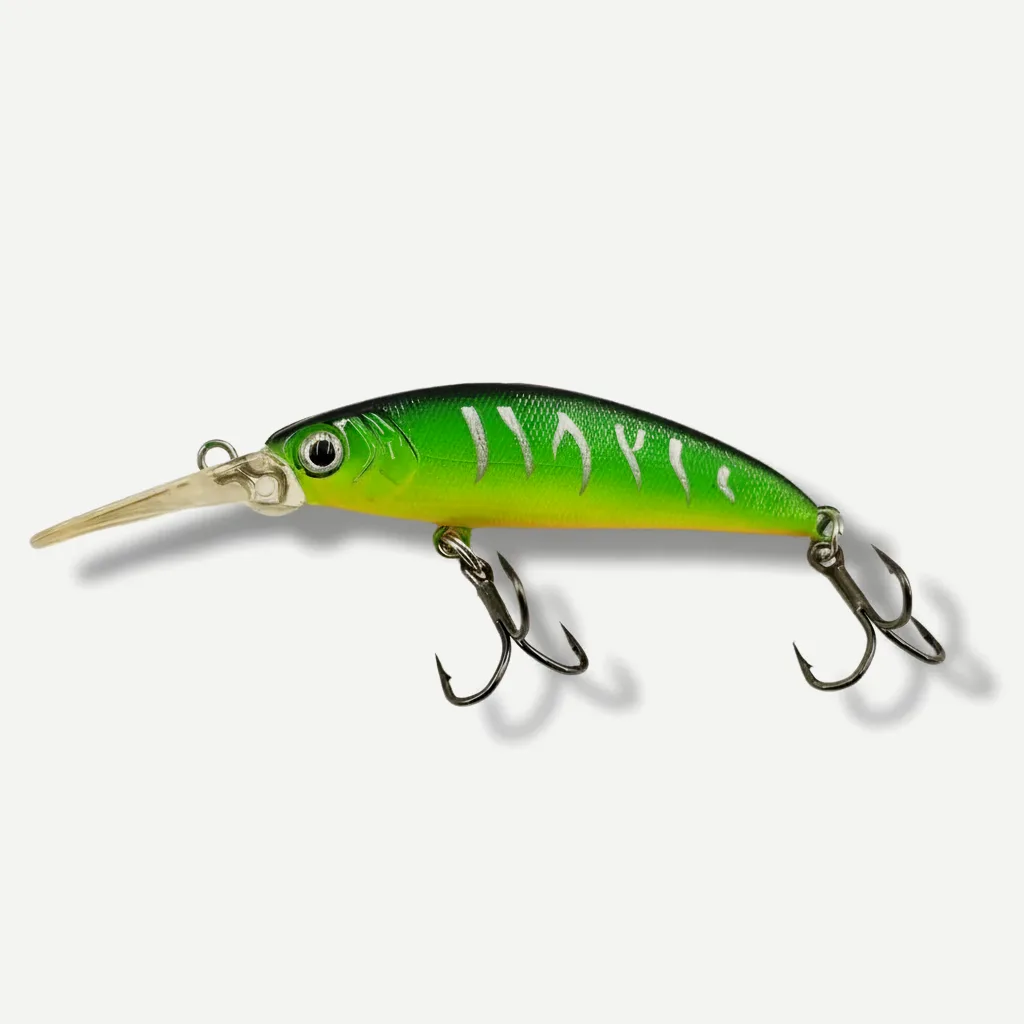TSUYOKI Trout Minnow 50mm 5g Sinking Fishing Lure Diving 0.8-1.5m Ima Sukari 50SS Deep Wobbler Pesca Rainbow Trout Salmo