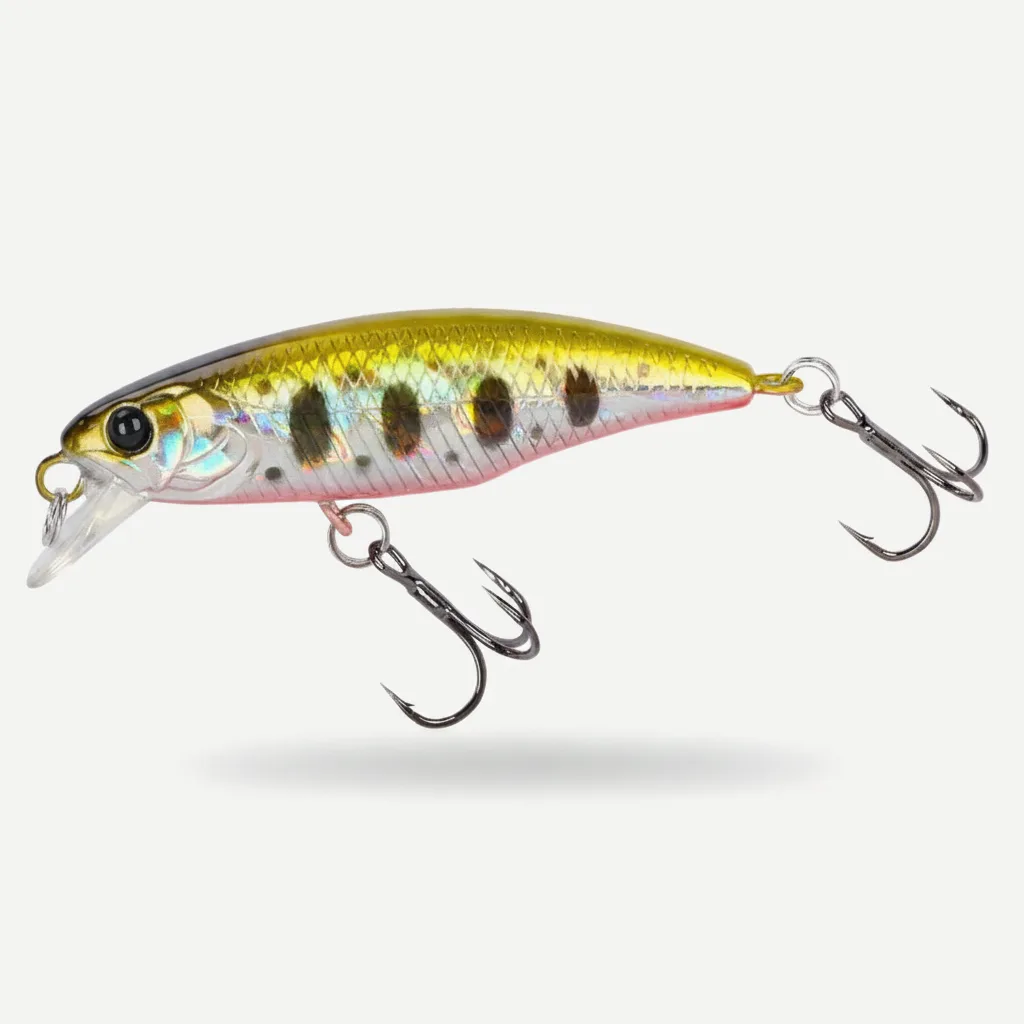 TSURINOYA Fishing Lure DW69 Sinking Minnow Hard Bait 48S 48mm 3.3g Fishing Wobblers Jerkbait Bass Trout Lure Swimbait