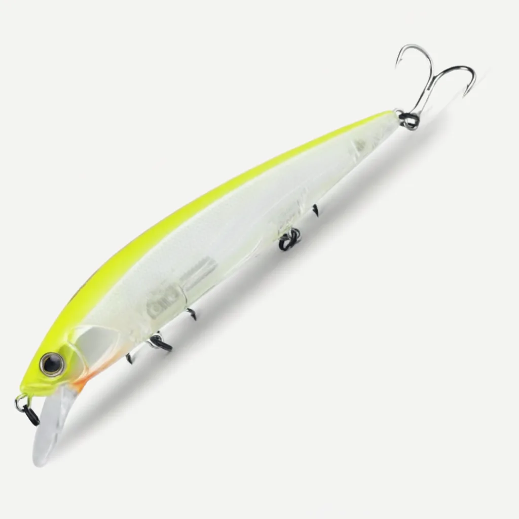 BEARKING 130mm Floating Minnow Crankbait with Tungsten Weight System
