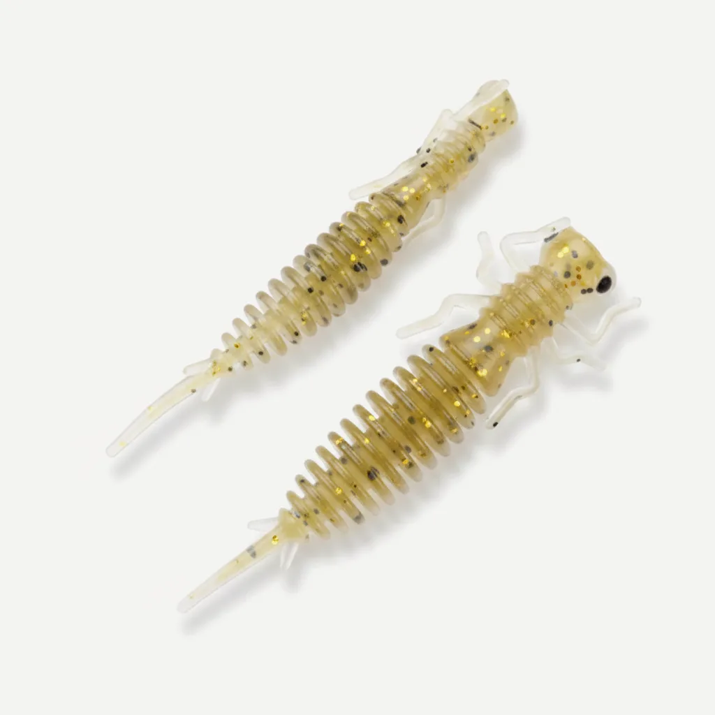 MEREDITH Larva Soft Plastic Bait - Segmented Nymph Lure