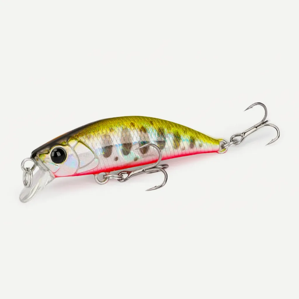 TSURINOYA 50mm 5g Sinking Minnow Fishing Lure INTRUDER 50S TROUT Artificial Jerkbait Hard Bait Pike Wobbler Stream Crank