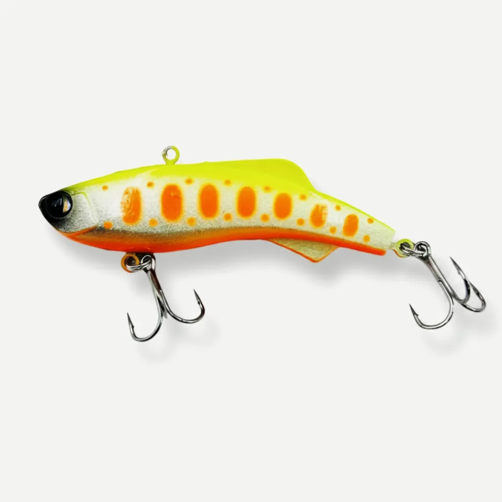 TSUYOKI Dozo 93S Silicone Rattlin Vib Ice Fishing Lure,16g/23g/30g Sinking Baguette Bait, Madness Shiriten Vibe 93 SL Vi