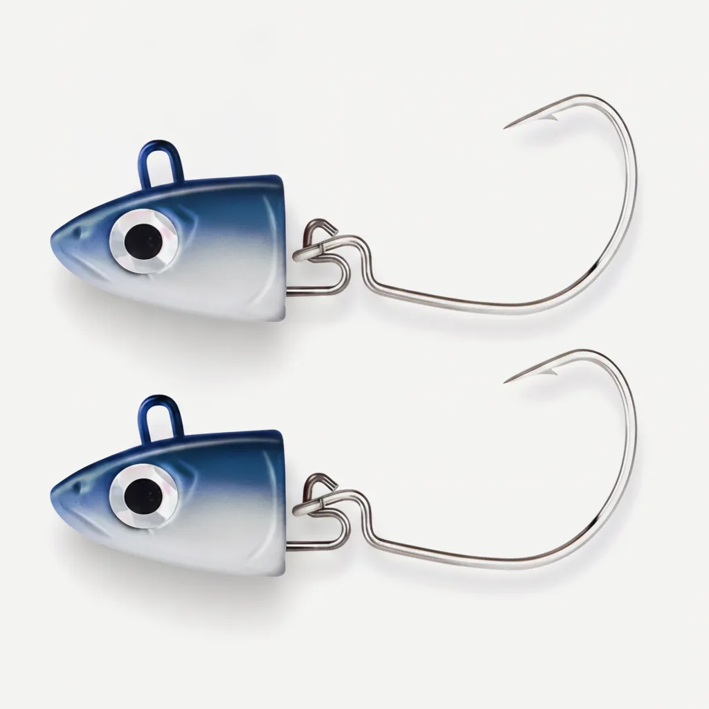 TSUYOKI Fishing Black Minnow Lure 5g/10g/15g/25g/40g Jigging Head Soft Silicone Bait Wobblers For Bass Pike Leurre Easy 