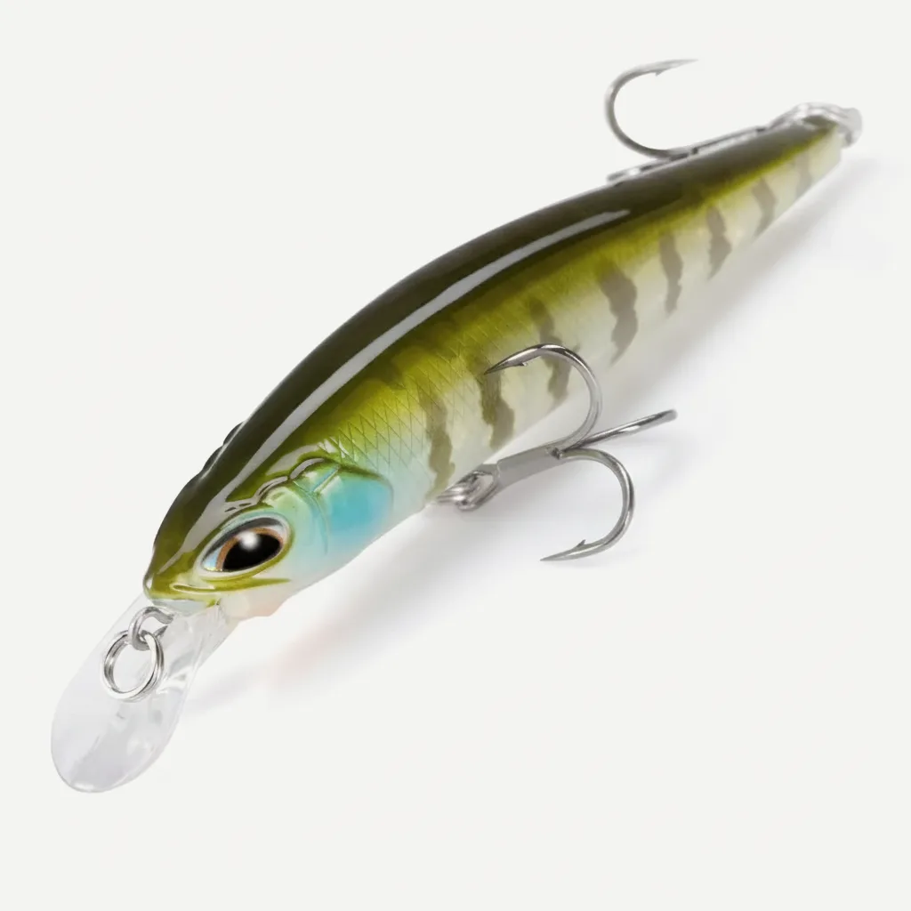 D1 Minnow Fishing Lure 77mm 8.4g Suspending Freshwater Jerkbait Artificial Hard Wobblers For Pike Bass Fishing Tackle DT