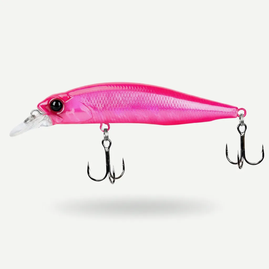 TSURINOYA 77SP Jerkbait Suspending Minnow Fishing Lure DW101 77mm 8.5g 0.7-0.9m Pike Bass Artificial Hard Baits Wobbler 