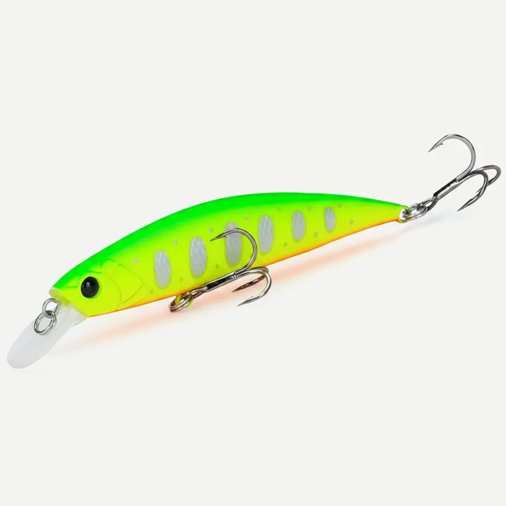 TSURINOYA 80S 12g Sinking Minnow Fishing Lure DW96 8cm Large Trout Pike Rockfish Hard Bait Jerkbait Freshwater Saltwater