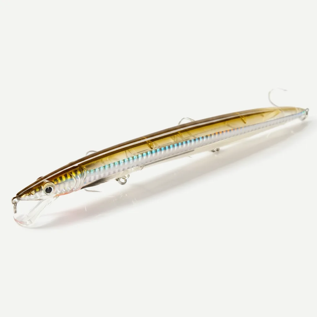 Hunthouse Sandeel Minnow Fishing Lure 143/173/208mm Long Casting Floating Wobblers Jerkbait Fish Tackle For Sea Bass LW4