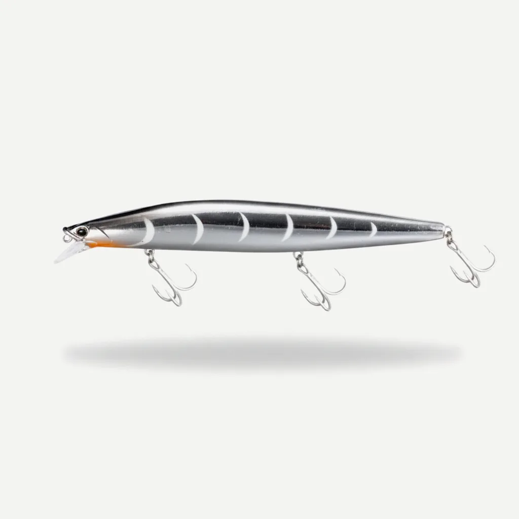 TSUYOKI Sinking Minnow Fishing Lures Black Bass Pike Artificial Tungsten Jerkbait Wobbler Silent Assassin 140S DW92 140m