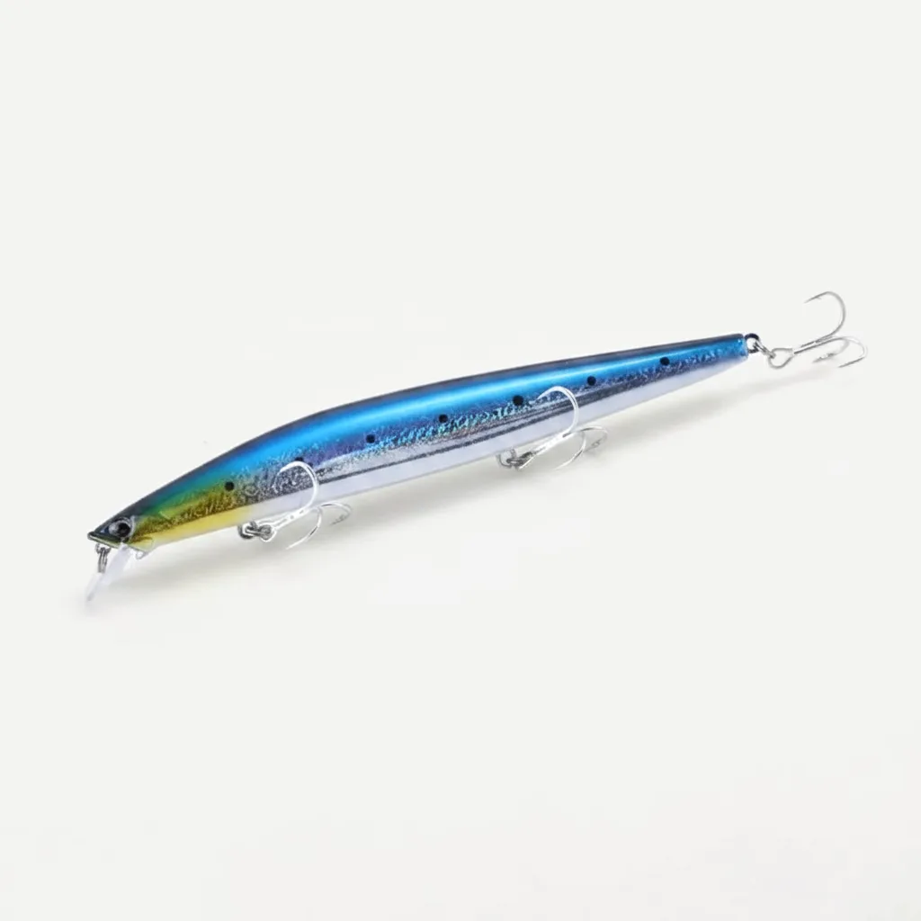 TSUYOKI Sinking Minnow Fishing Lures Black Bass Pike Artificial Tungsten Jerkbait Wobbler Silent Assassin 140S DW92 140m