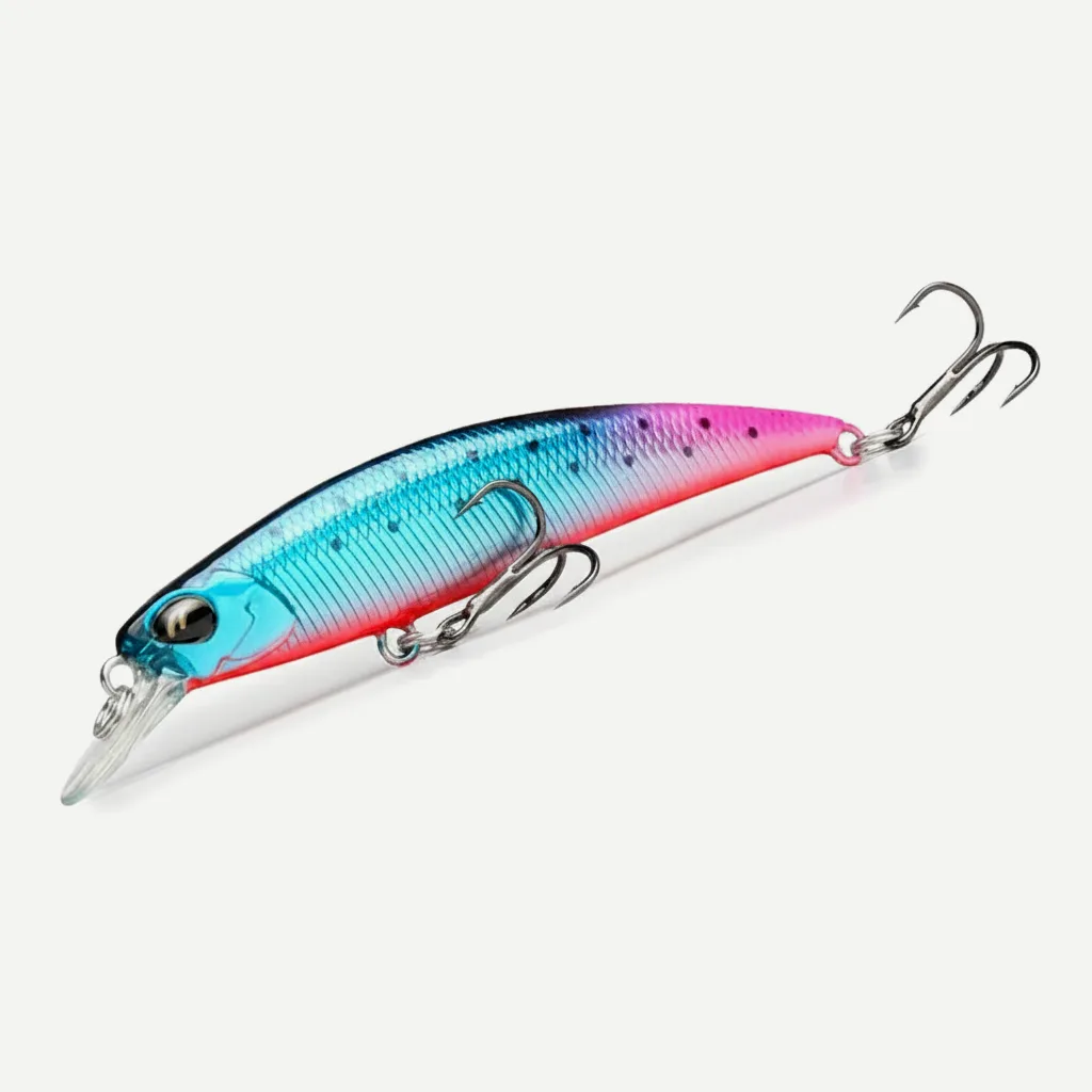 TSURINOYA 70S Sinking Minnow Fishing Lure DW75 70mm 8.9g 0.6~1.0m Hard Bait Stream Bass Trout Artificial Jerkbait