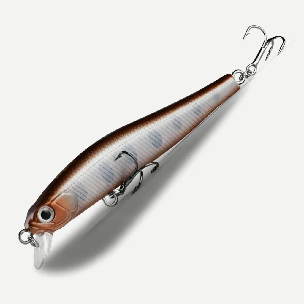 BEARKING Black Rat 70mm Minnow Jerkbait, Shallow Diving