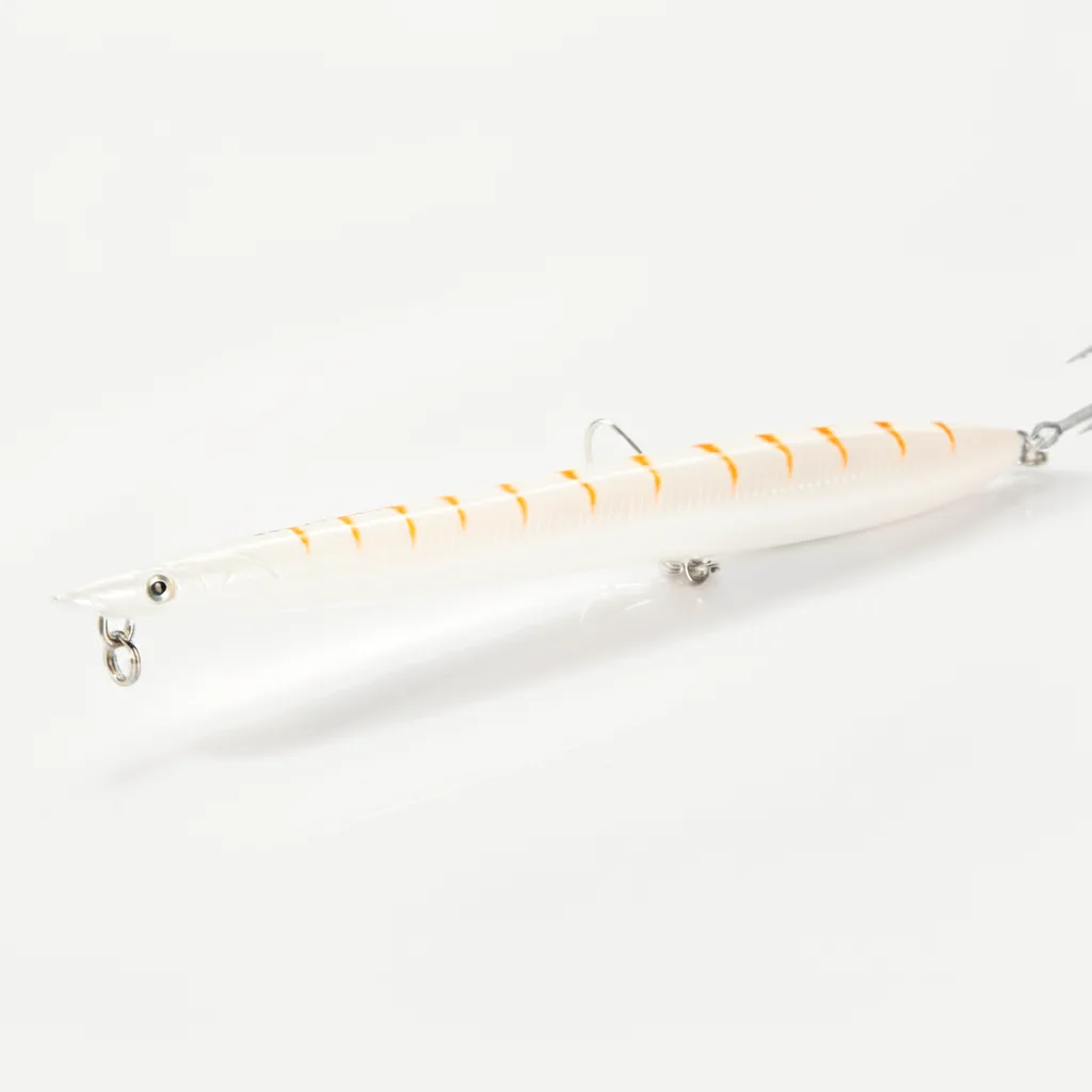 Hunthouse Sea Fishing Pencil Lure 180mm 37gS Sinking Hard Creature Baits Sandeel Lures Fishing For Sea Bass LW502