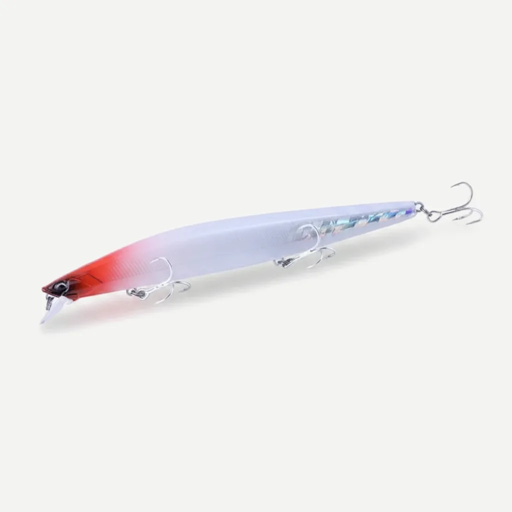 TSUYOKI Sinking Minnow Fishing Lures Black Bass Pike Artificial Tungsten Jerkbait Wobbler Silent Assassin 140S DW92 140m